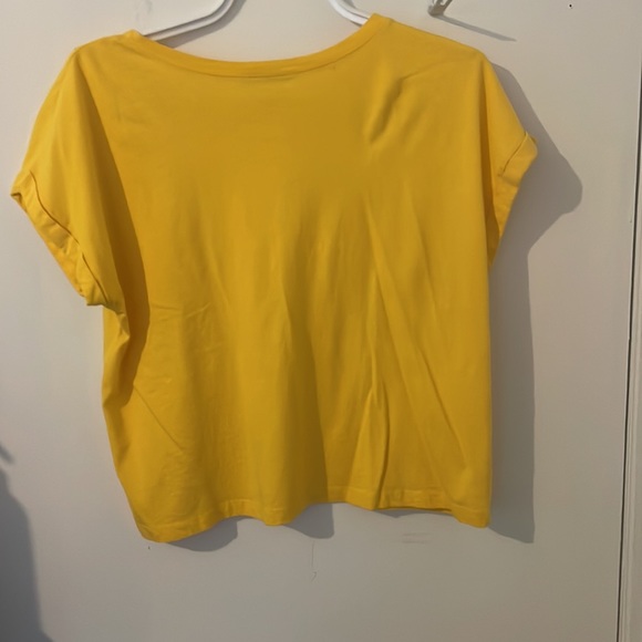 Zara yellow top medium - Picture 3 of 3